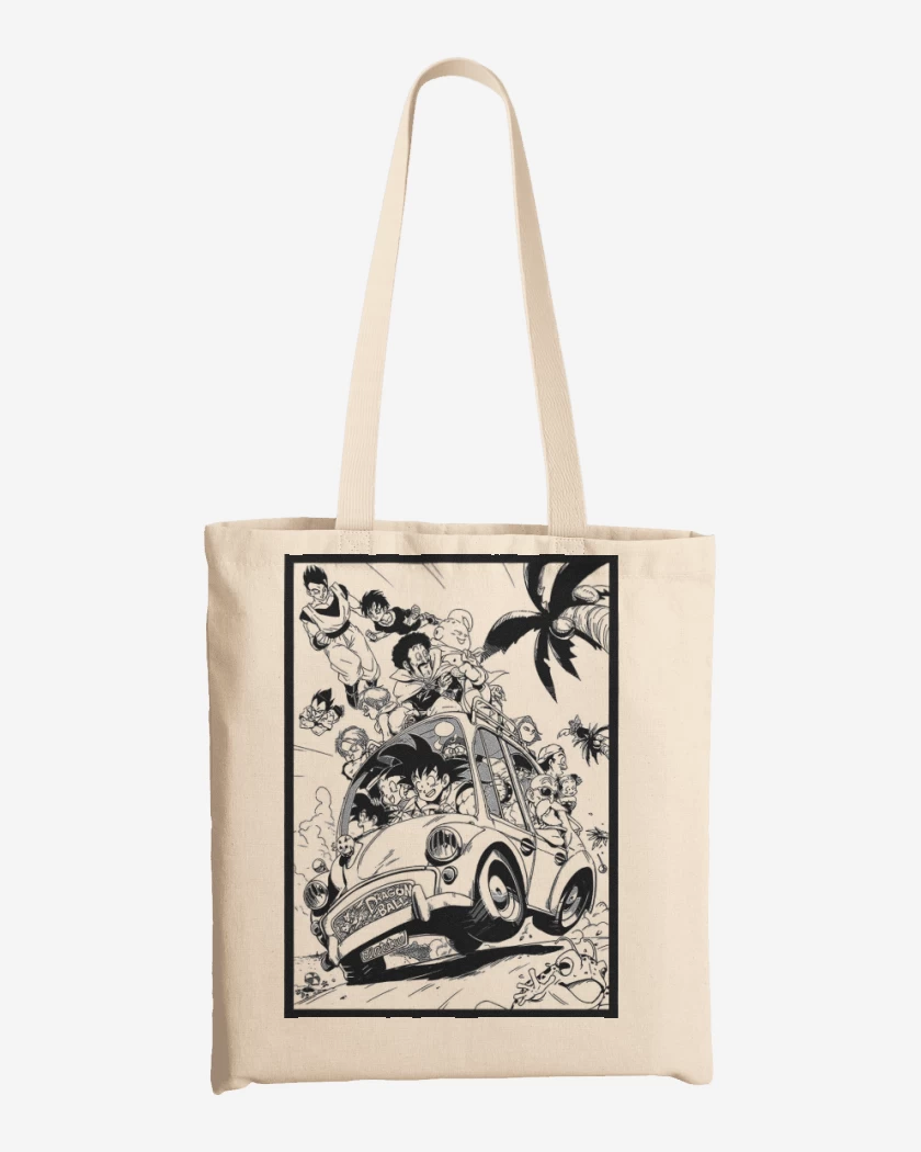 Totebag Goku y sus amigos