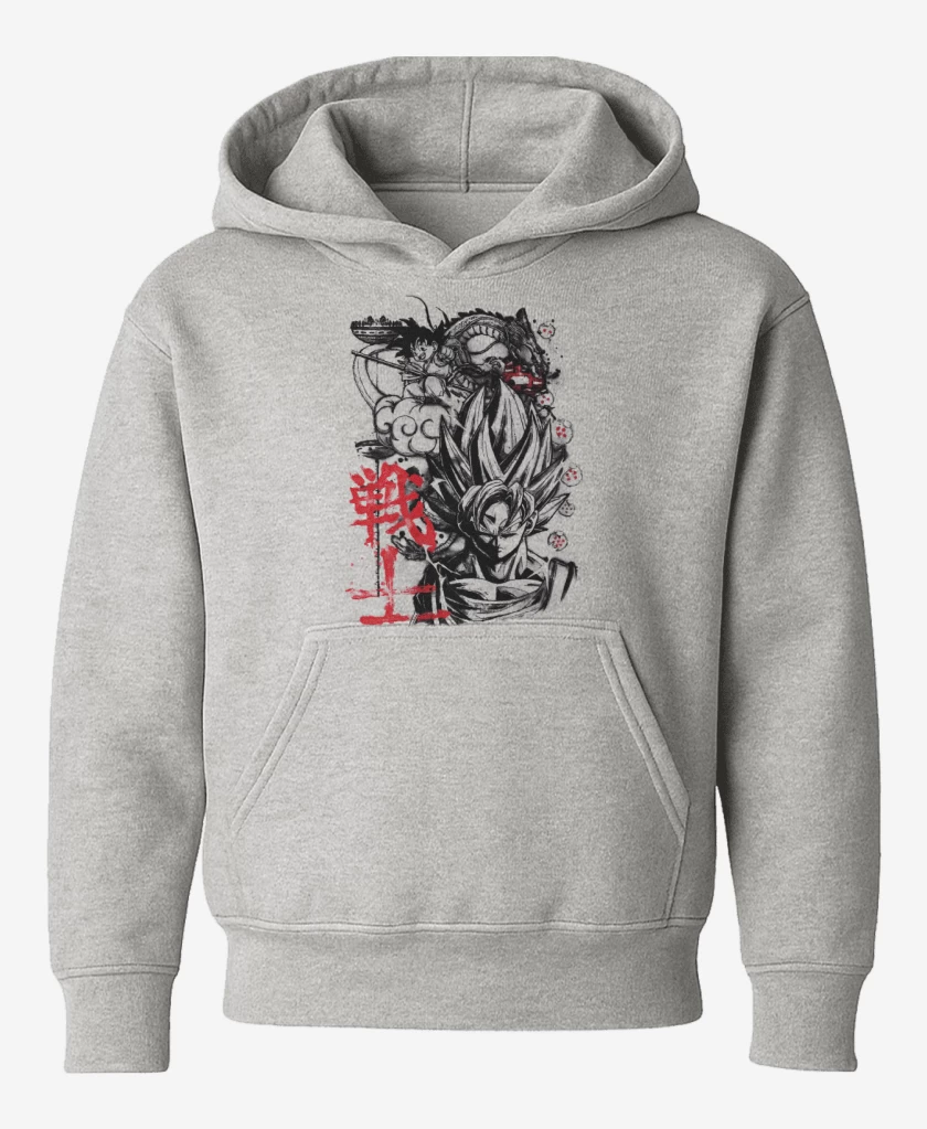 Poleron de niño Gris Melange de Gokun