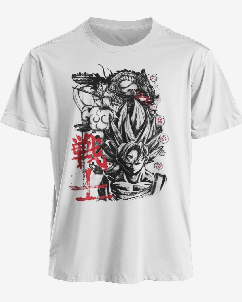 Polera premium Blanco de Gokun