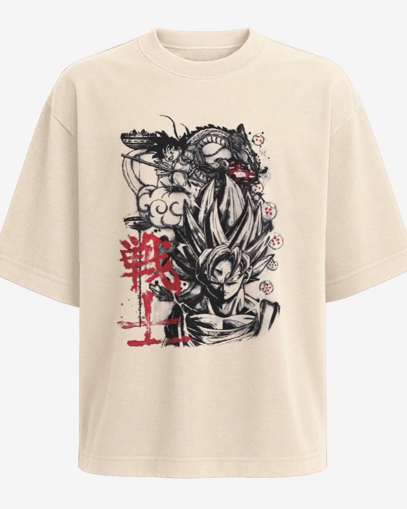 Polera Oversize Beige de Gokun