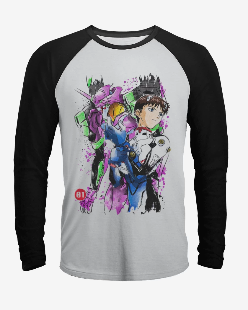 Polera Raglan Evangelions