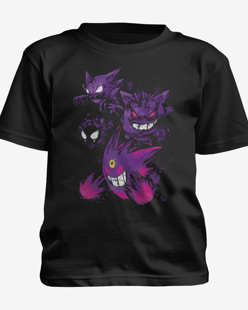 Polera de niño Negro de Gengars