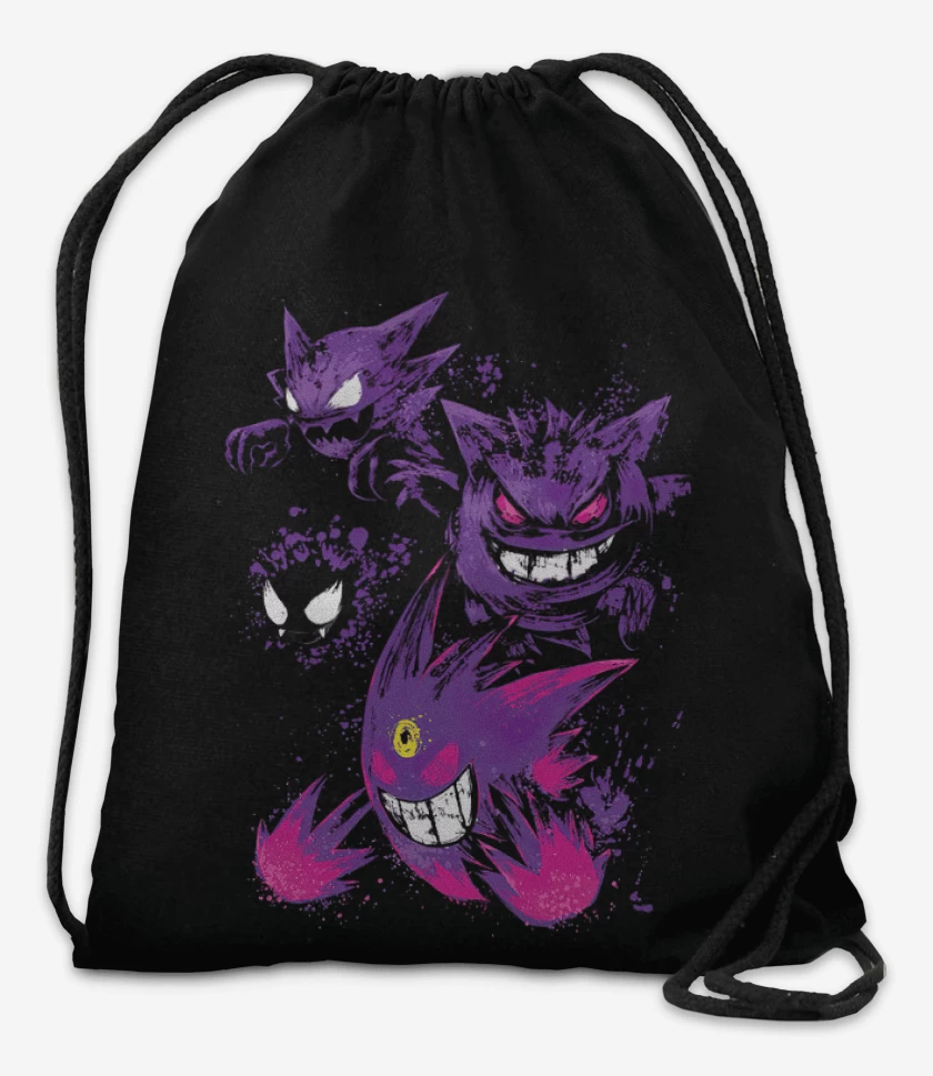 Mochila Negro de Gengars