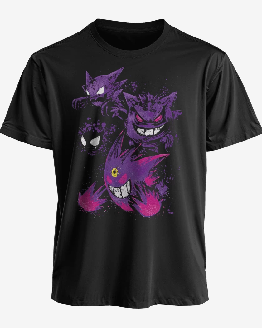 Polera premium Negro de Gengars