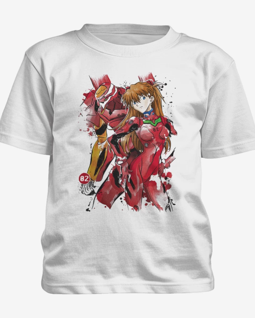 Polera de niño Blanco de Evangelions 02 
