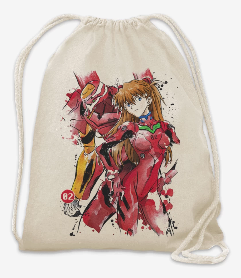 Mochila Blanco de Evangelions 02 
