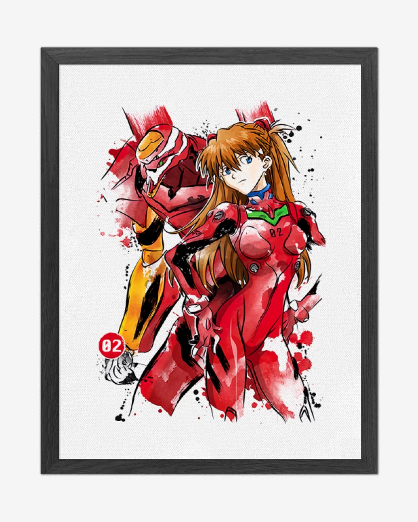 Cuadro decorativo Blanco de Evangelions 02 