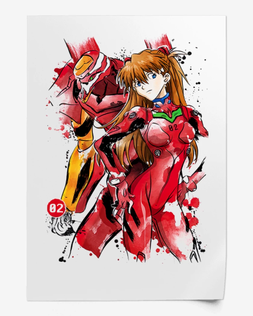 Print Evangelions 02 