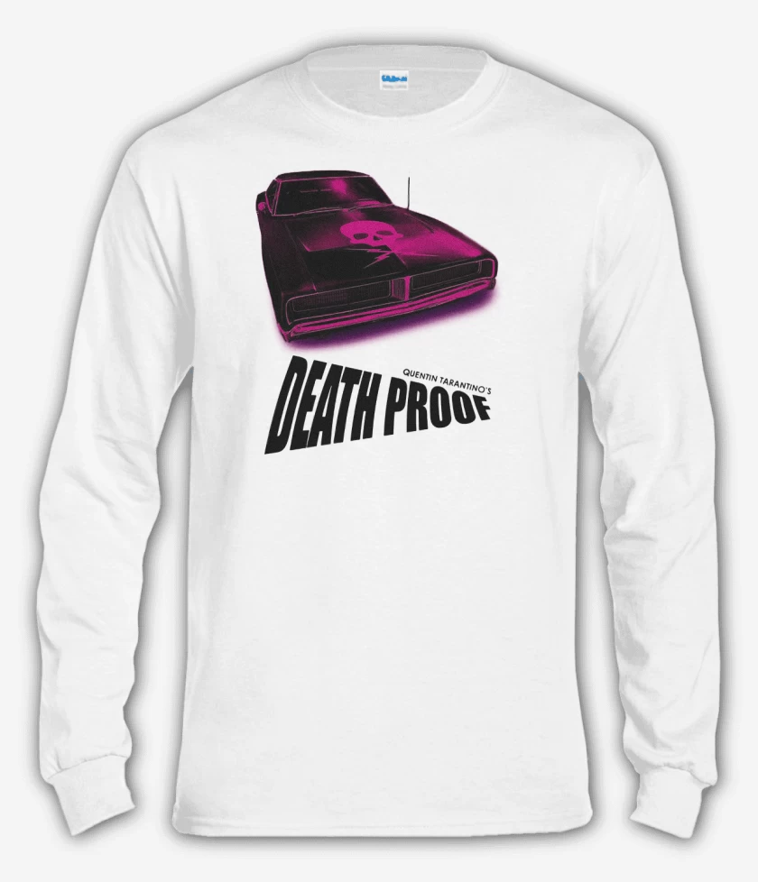 Polera manga larga Blanco de Death proof charger