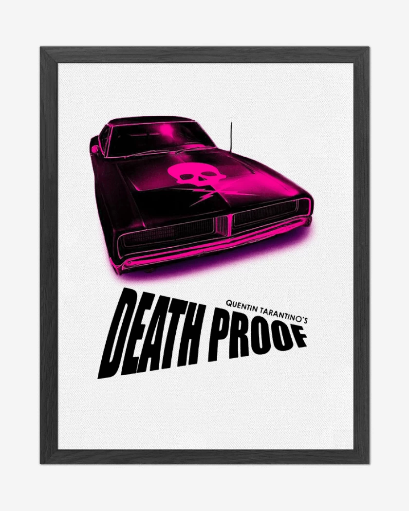 Cuadro decorativo Blanco de Death proof charger