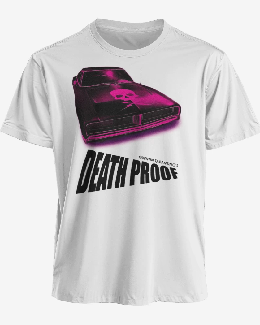 Polera premium Blanco de Death proof charger
