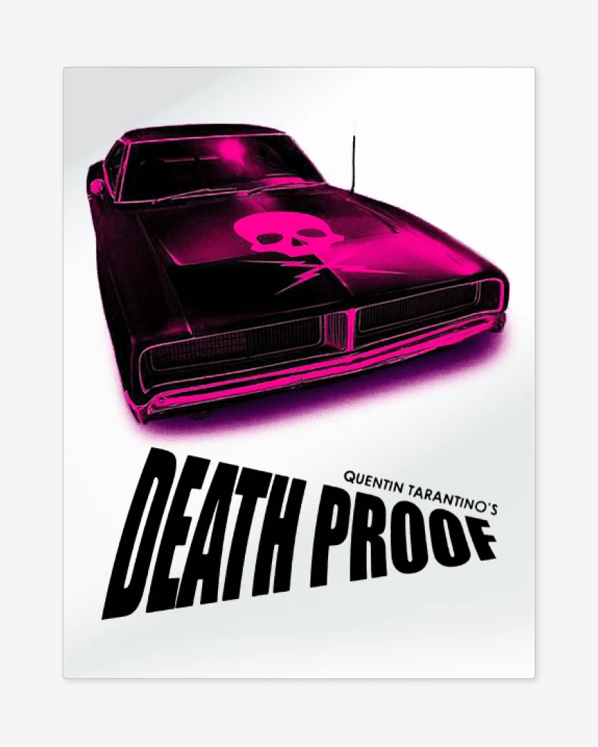 Print metalico Death proof charger