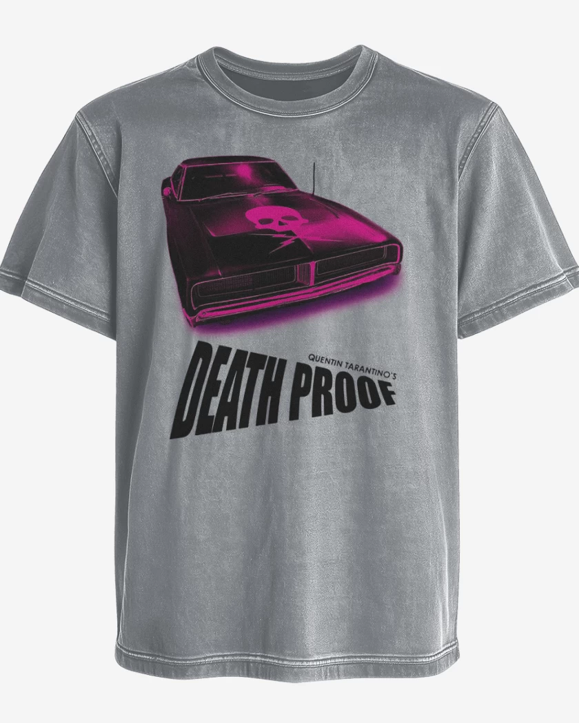 Polera desgastada Death proof charger