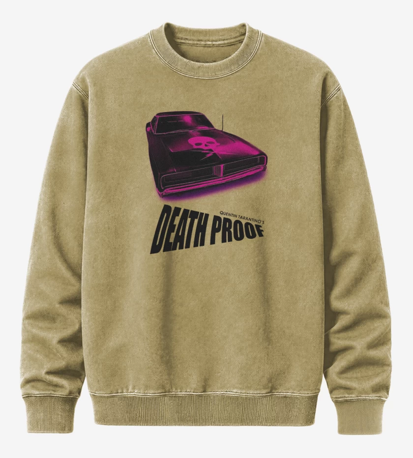 Poleron Polo Acid Wash Beige de Death proof charger