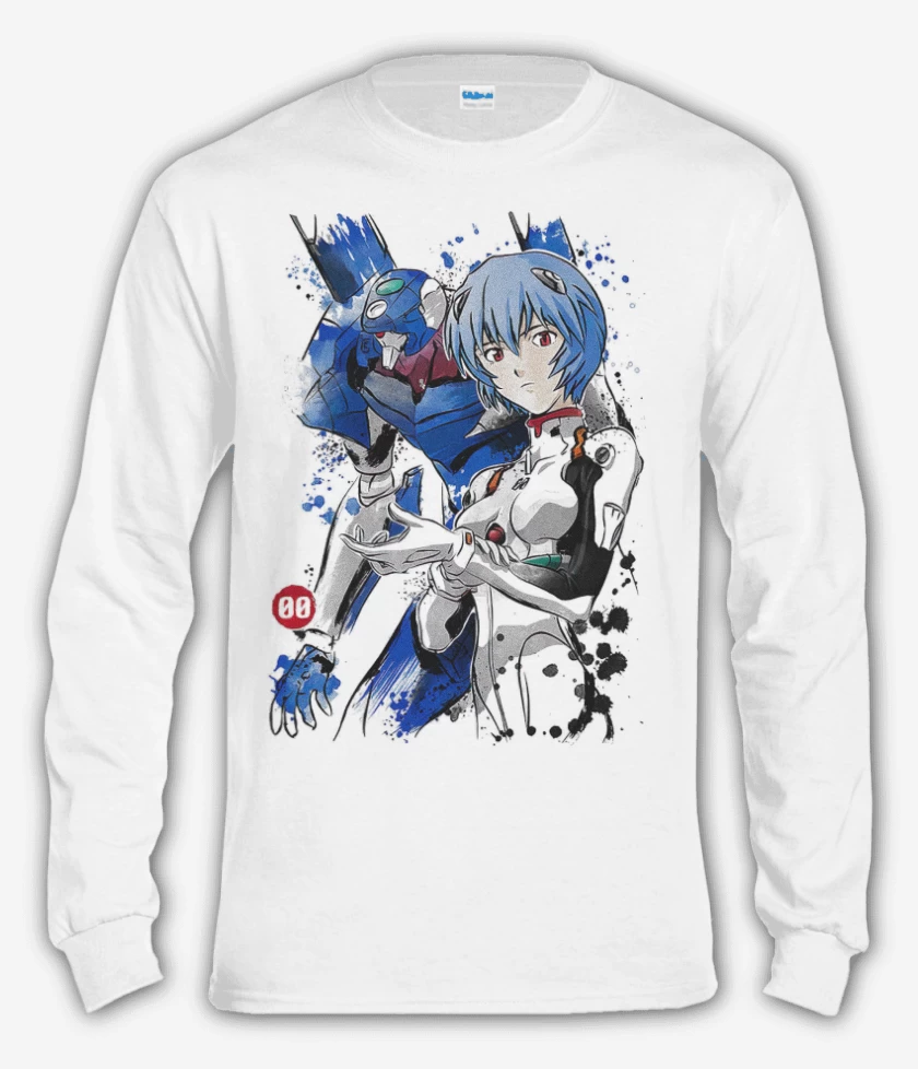 Polera manga larga Evangelions 00