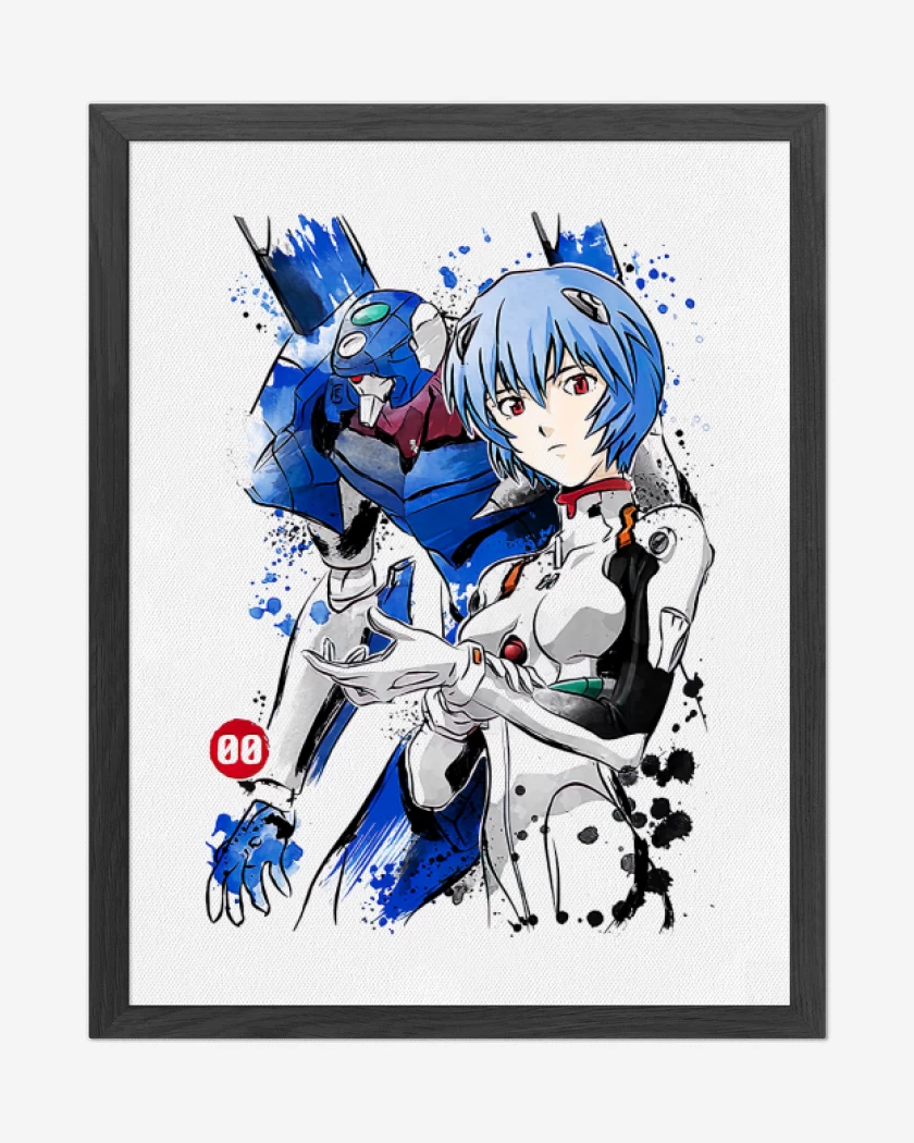 Cuadro decorativo Blanco de Evangelions 00
