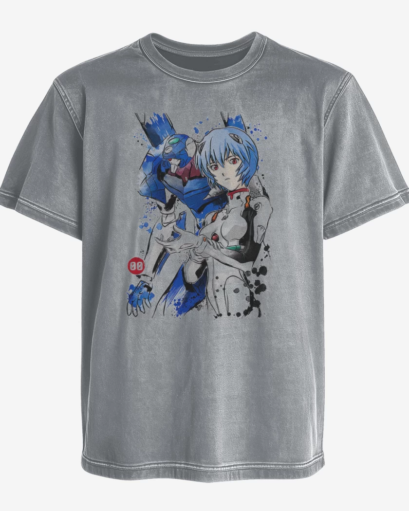 Polera desgastada Evangelions 00