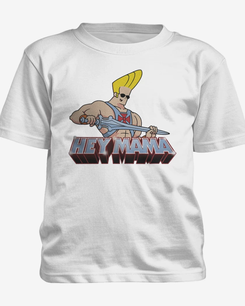 Polera de niño Blanco de Johnny bravo 2