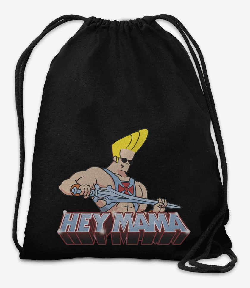 Mochila Negro de Johnny bravo 2