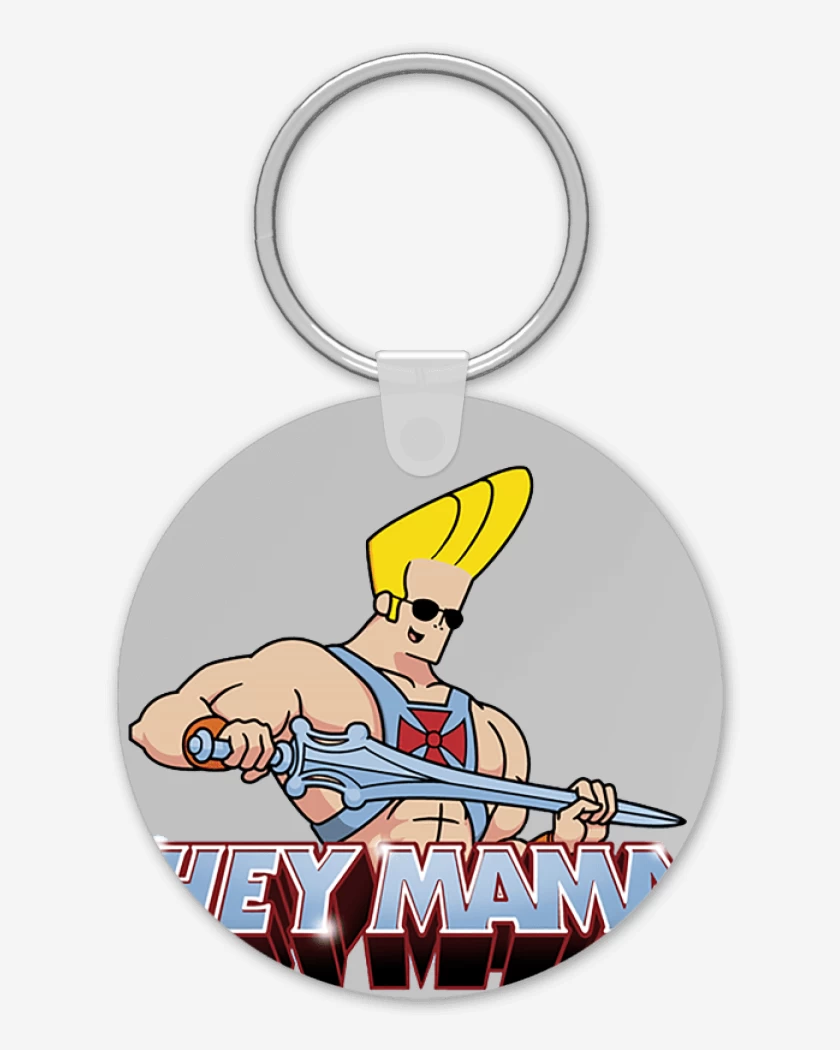 Llavero Gris Melange de Johnny bravo 2