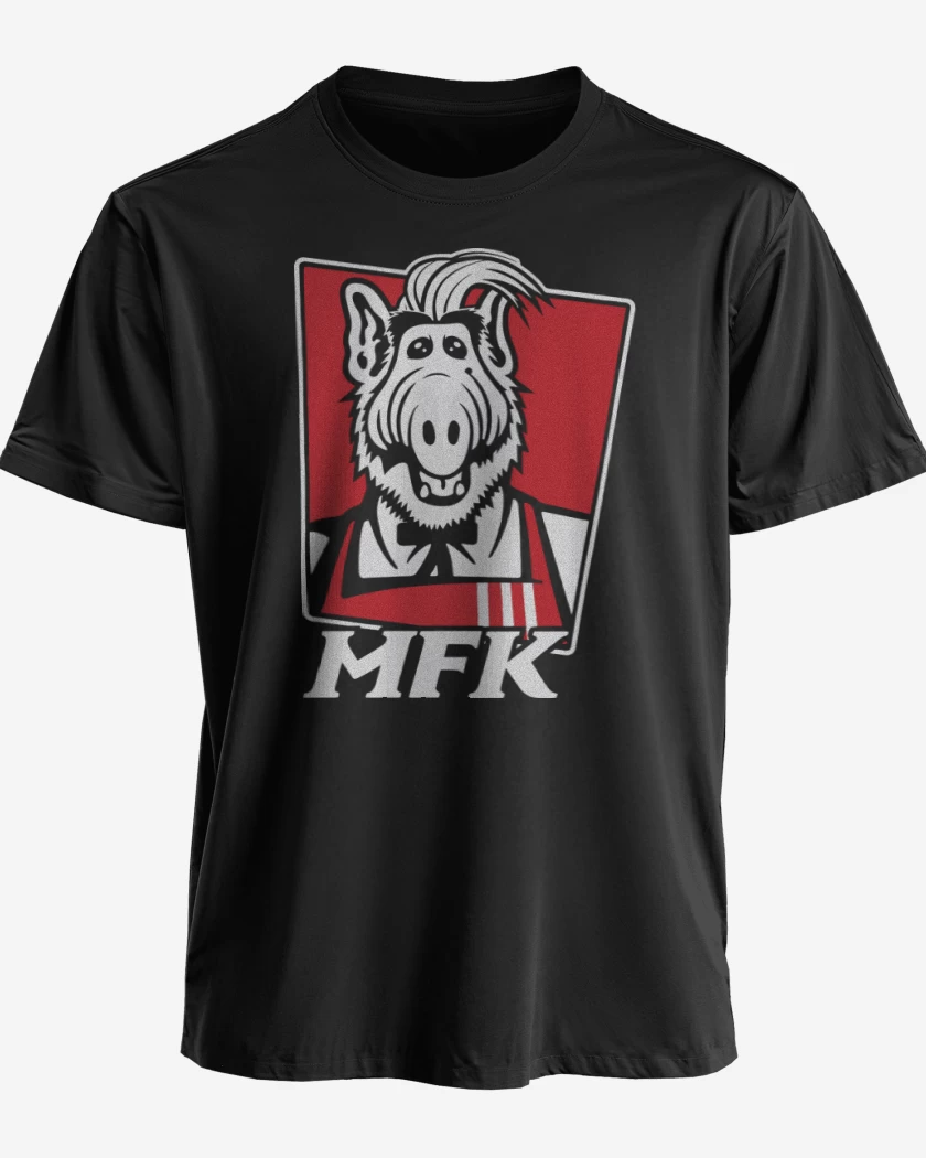 Polera premium Negro de melmac fried kitten