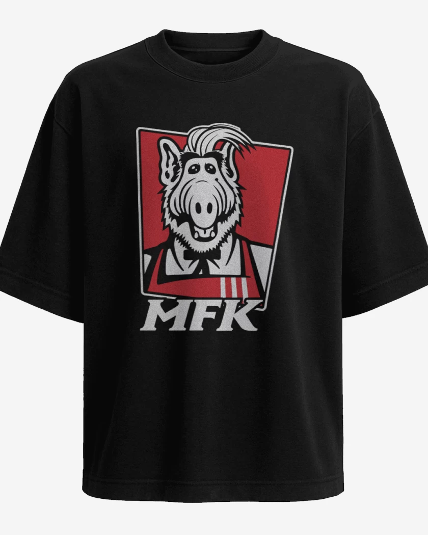 Polera Oversize melmac fried kitten