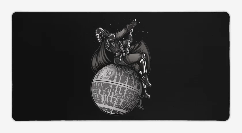 Mouse pad Gamer Negro de Vader cyrus