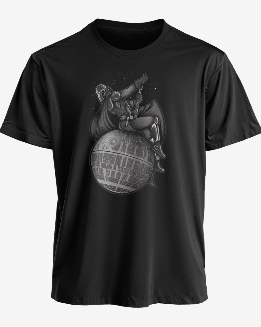 Polera premium Negro de Vader cyrus