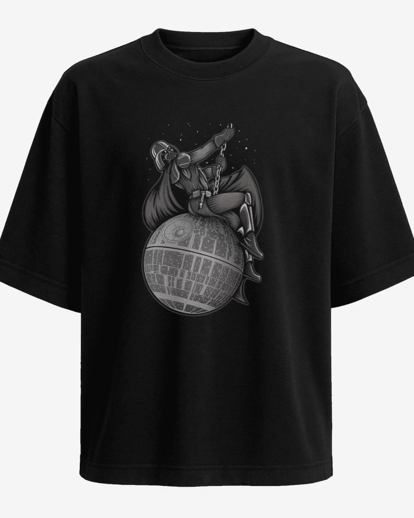 Polera Oversize Negro de Vader cyrus