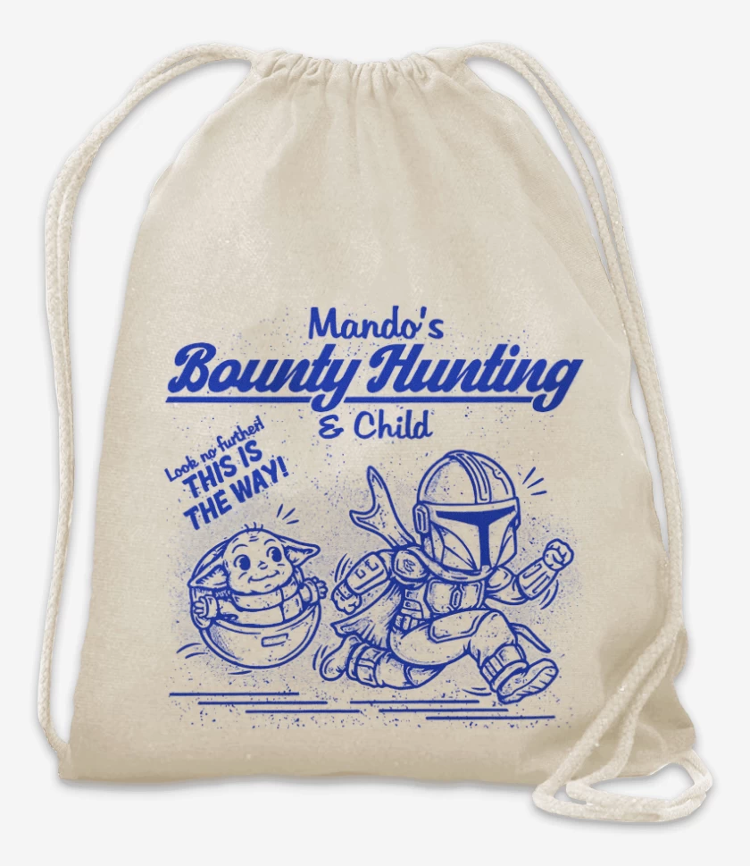 Mochila Blanco de Mado y grogu