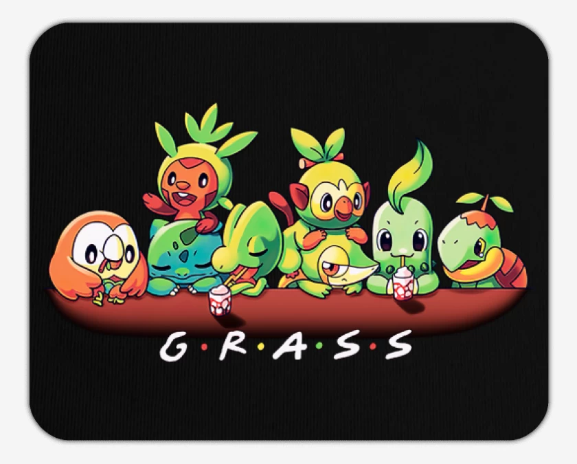Mousepad Tipo hierba