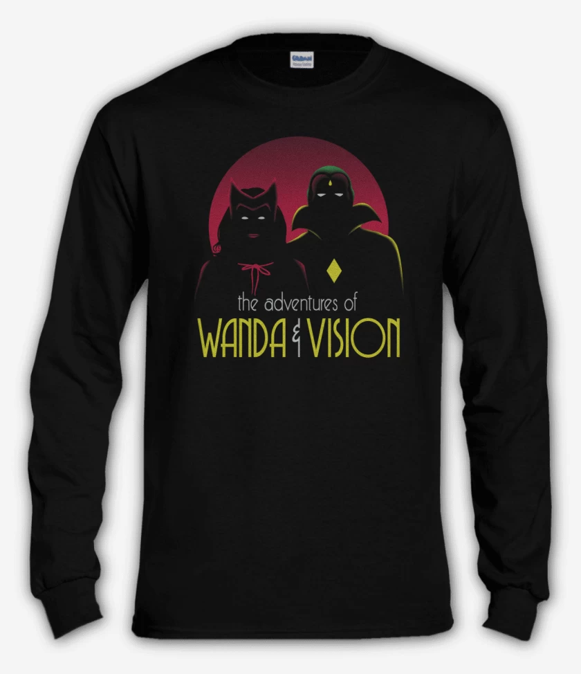 Polera manga larga The adventures of Wanda y Vision