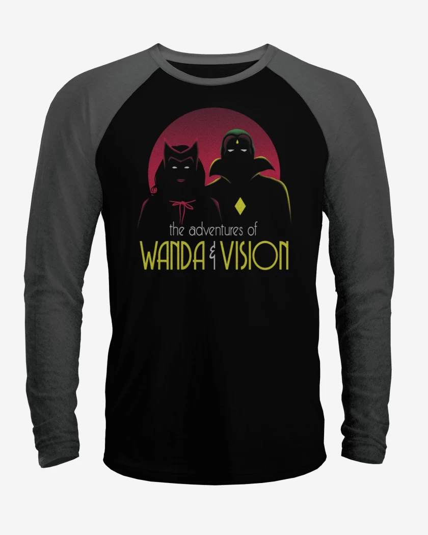 Polera Raglan The adventures of Wanda y Vision