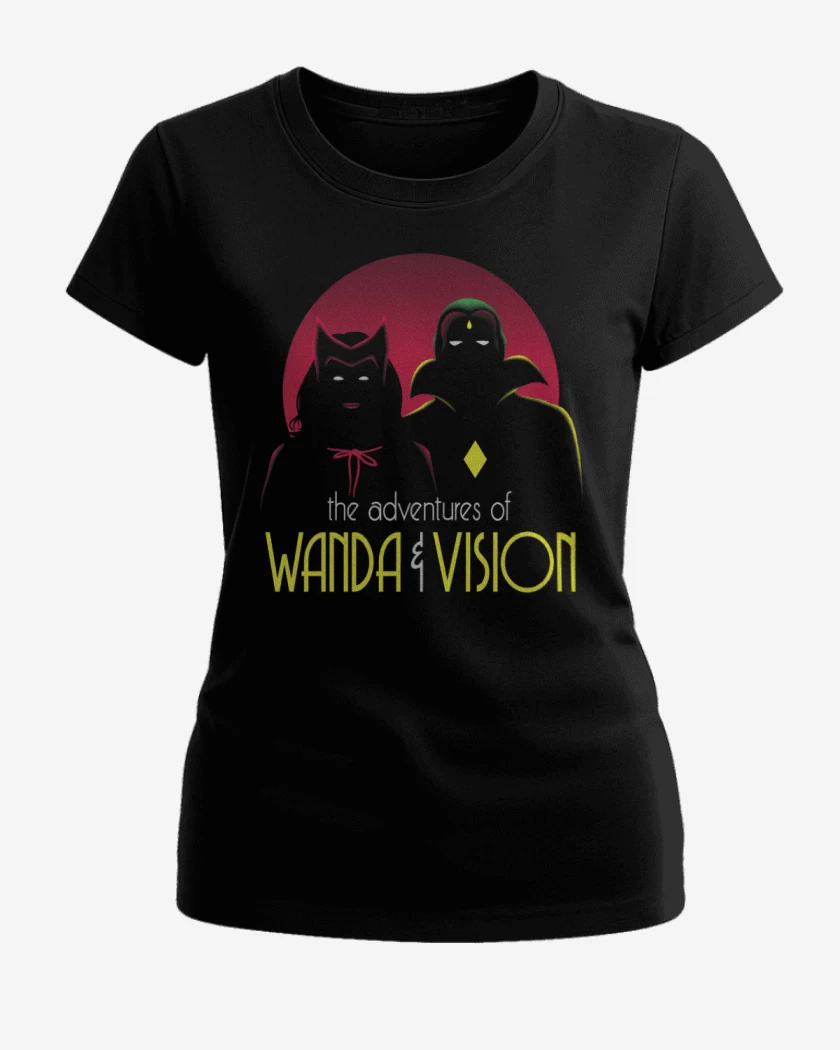 Polera de Mujer Negro de The adventures of Wanda y Vision