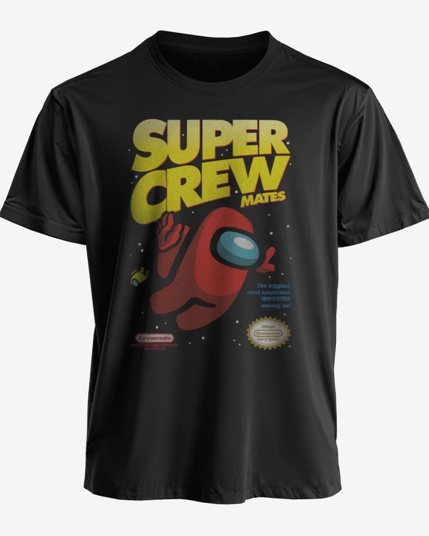 Polera Negro de Among us 4