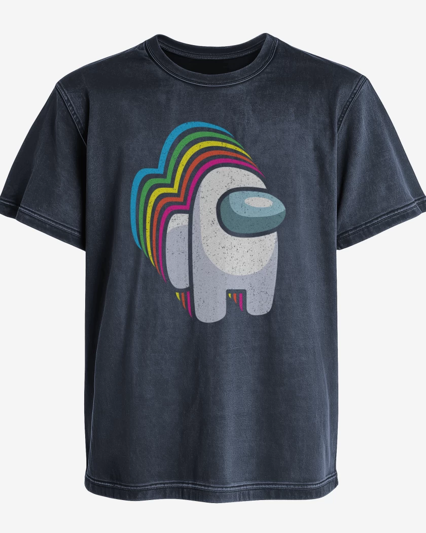 Polera desgastada Among us 5