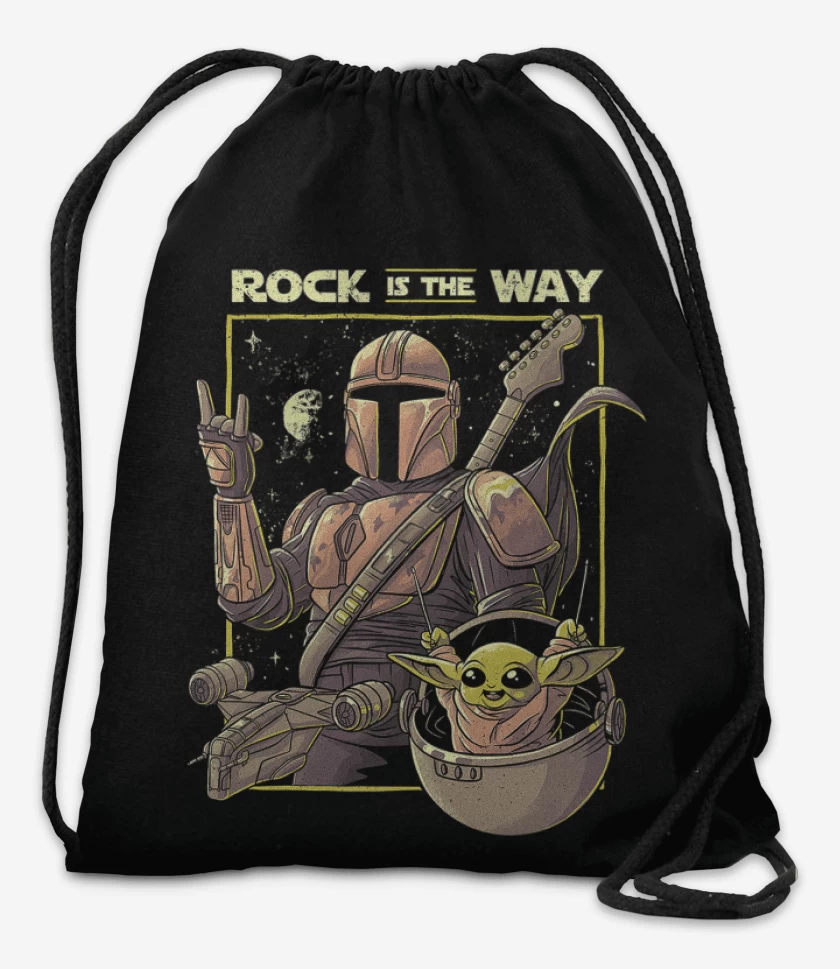 Mochila Negro de Mandalorian