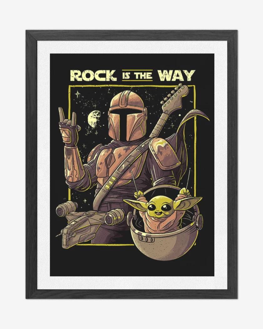 Cuadro decorativo Mandalorian