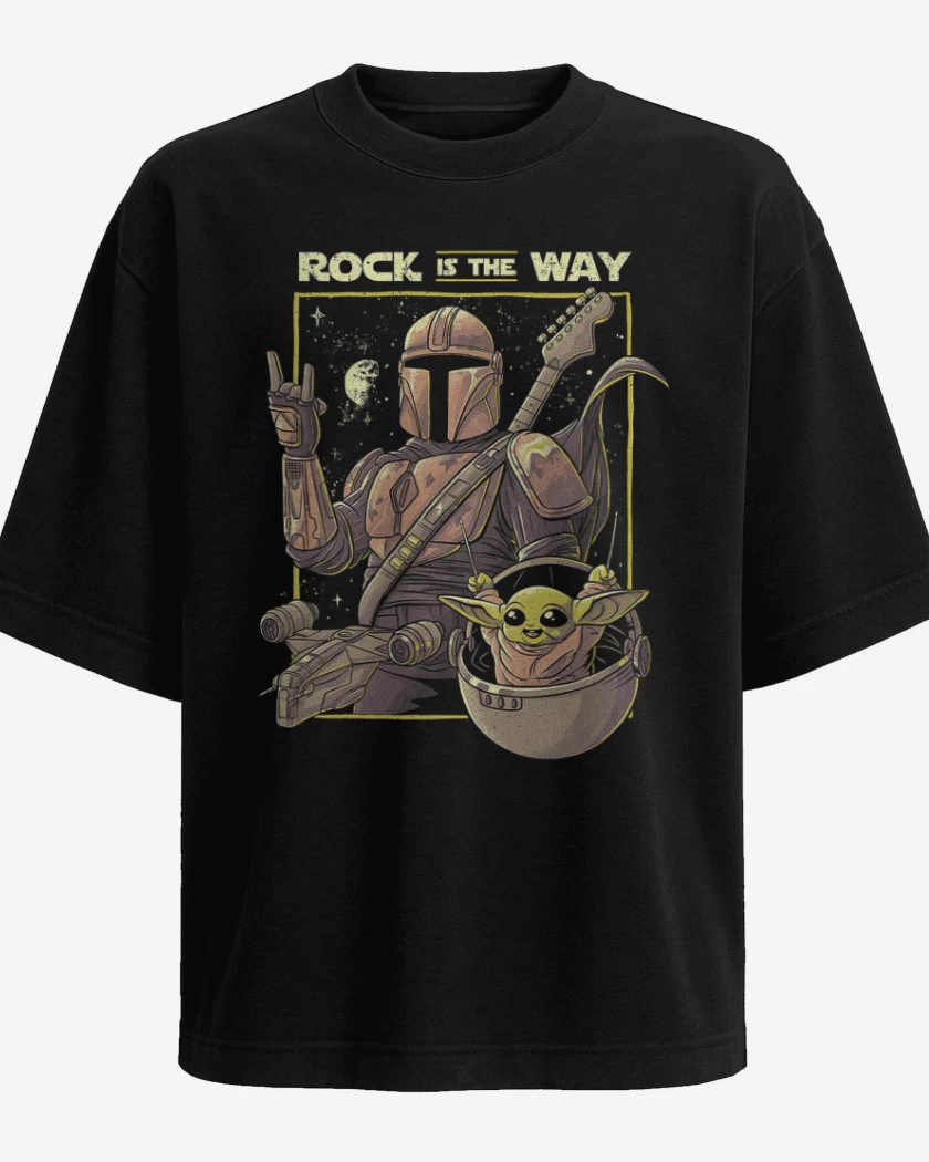 Polera Oversize Mandalorian