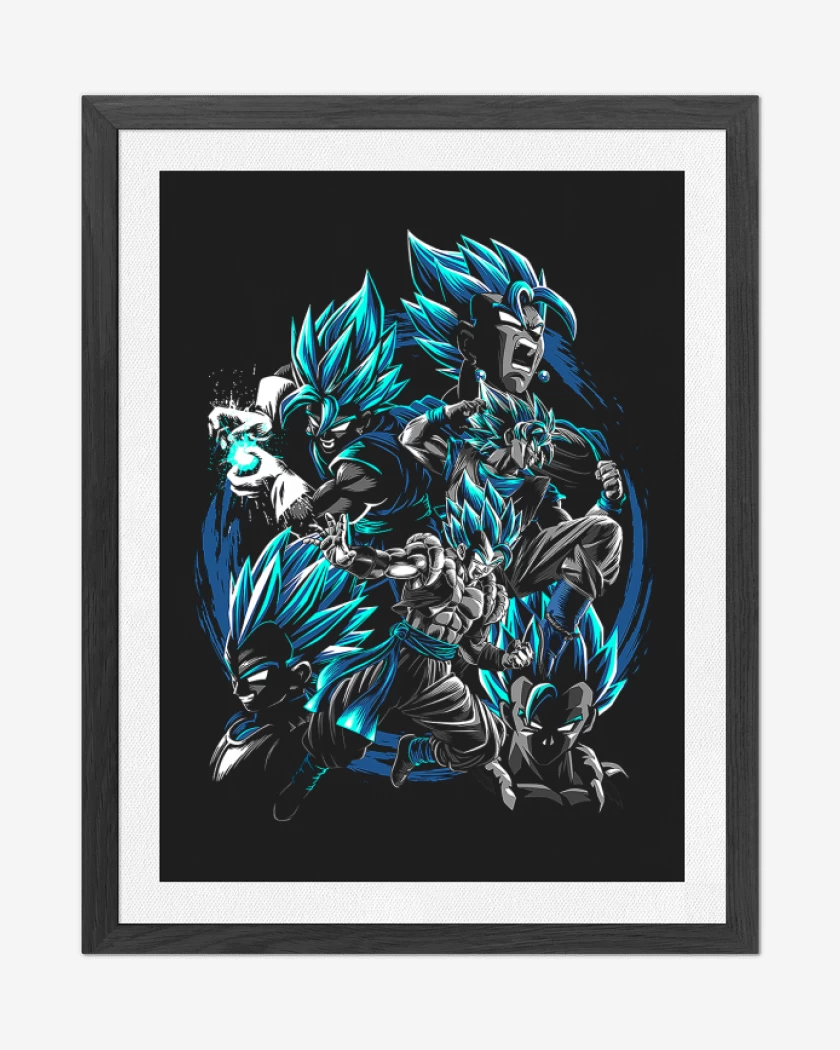 Cuadro decorativo Negro de Vegitos