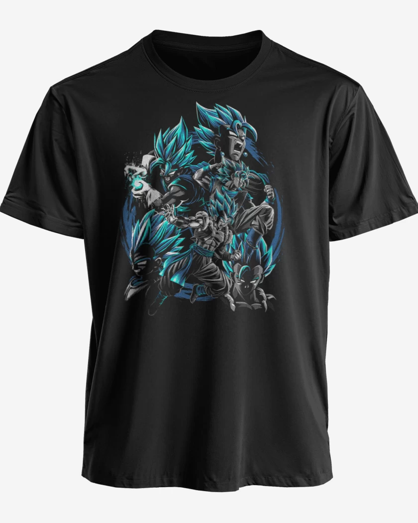 Polera premium Negro de Vegitos