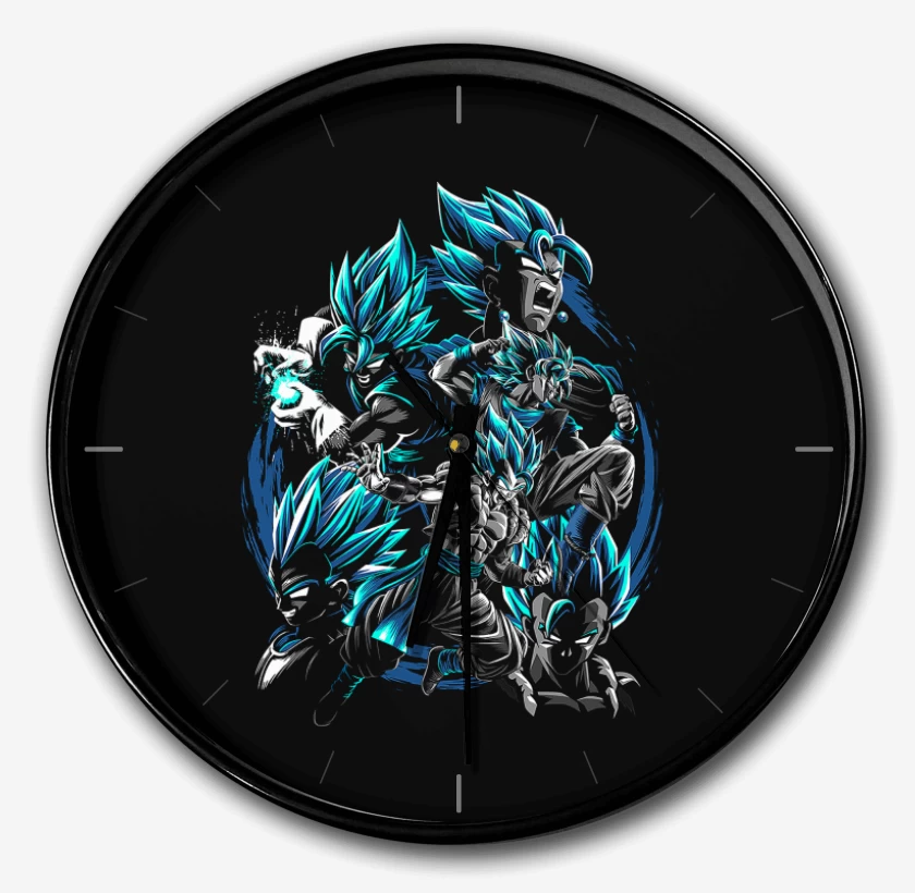 Reloj Negro de Vegitos