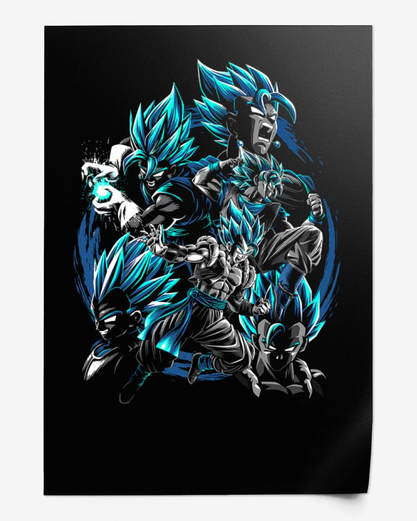 Print Negro de Vegitos