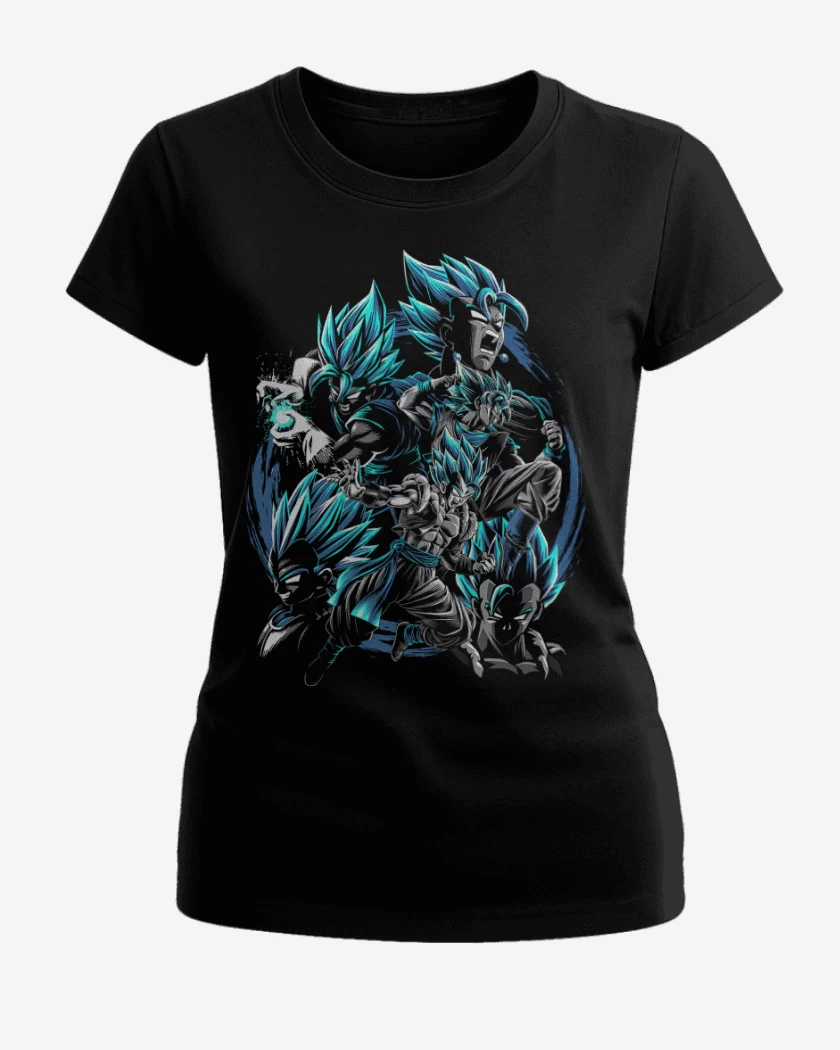 Polera de Mujer Negro de Vegitos