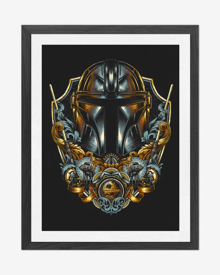 Cuadro decorativo Negro de Mando