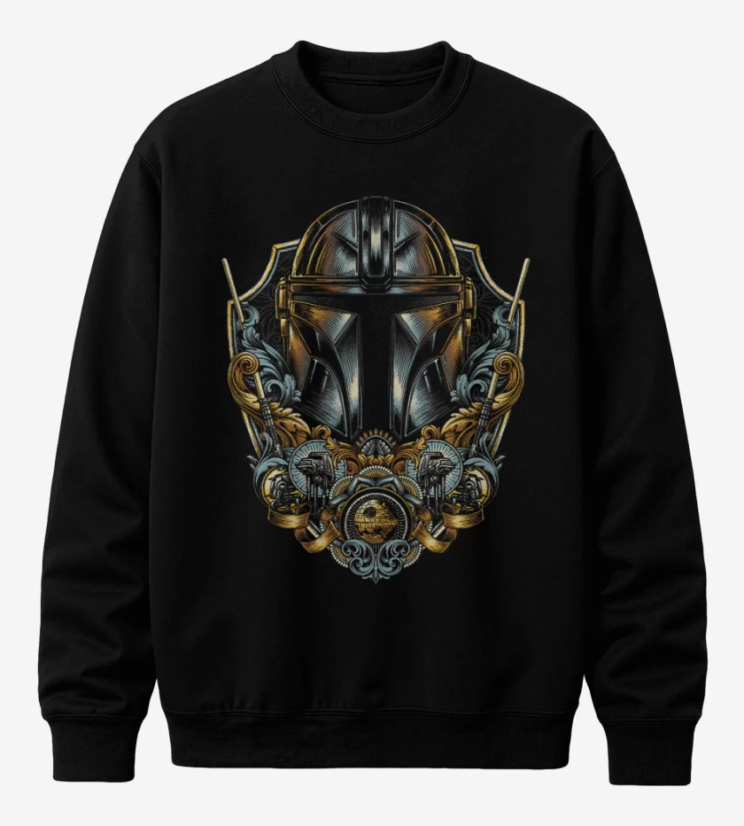 Poleron polo Negro de Mando
