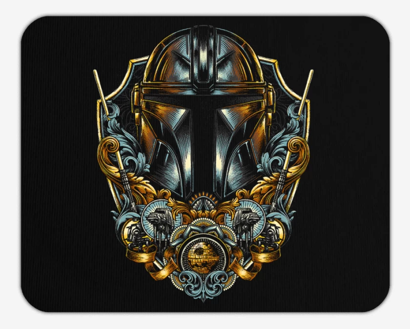 Mousepad Negro de Mando