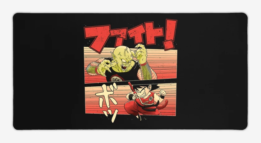 Mouse pad Gamer Goku vs Piccolo