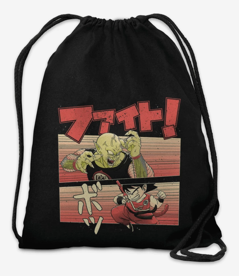 Mochila Negro de Goku vs Piccolo