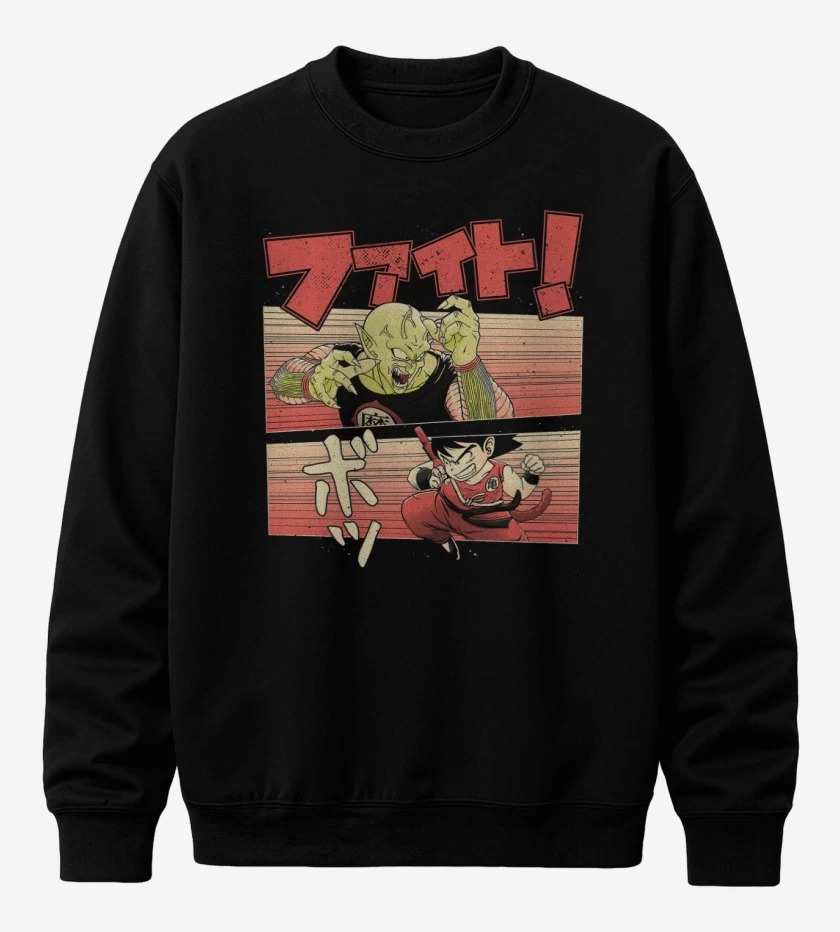 Poleron polo Goku vs Piccolo